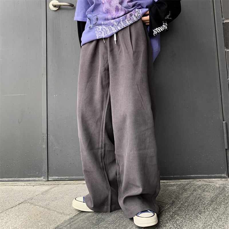 [BIGEMAN Series] ★Denim pants★ 2 colors Bottoms Unisex Men's Casual Simple Easy to match