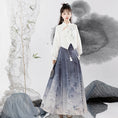 Load image into Gallery viewer, [Kanru First Series] ★Chinese style setup★ Tops + skirt letter pattern 2-piece set cute
