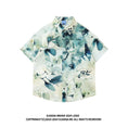 Load image into Gallery viewer, Very popular item [BEAT BOY series]★China style shirt★ Letter pattern Kanji short sleeve shirt Floral pattern shirt Print tops Unisex Men's ML XL 2XL
