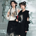 Load image into Gallery viewer, [Mori Onna Buraku Series] ★China Style Dress★ Parka Dress Butterfly Women's Cotton Original
