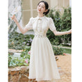 Load image into Gallery viewer, [FANJIAMAN series] ★Chinese style dress★ Dress + belt Improve your temperament Cute Date Summer clothes
