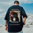 Load image into Gallery viewer, [MOYAN Series]★T-shirt★ 3color Tops Cat Unisex Men's Large Size Black White Coffee Color
