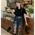 Load image into Gallery viewer, [Flower Series] ★Shorts★ Shorts Pants Denim 2color Easy to match Summer SML Blue Black
