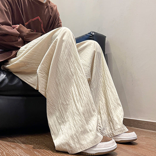 [LPZ Series] ★Chinese-style pants★ 5 colors Gaucho pants Bottoms Unisex Men's Large sizes Plain Simple