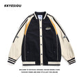 Load image into Gallery viewer, [KKYESIOU Series] ★Jacket★ 2color outerwear unisex men's women's color scheme sports style fashionable
