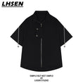 Load image into Gallery viewer, [LHSEN Series] ★Shirt★ Tops, short sleeves, women's, unique, Harajuku style, casual, easy to match
