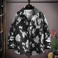 Load image into Gallery viewer, [YUANHENG Series]★Jacket★ 4color Outerwear Unisex Men's Large Size Floral Pattern Oil Painting Style
