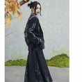 Load image into Gallery viewer, ✿New item! [Big Blue Dragon Series] ★China style outerwear★ Blazer print fashion black black
