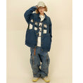 Load image into Gallery viewer, [PMFIVEE Series] ★Jacket★ Outer Denim Jeans Unisex Men's Distressed Stylish
