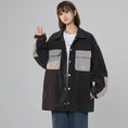 Load image into Gallery viewer, [Fujiiman Series] ★Jacket★ 3color outerwear unisex men's color scheme green blue black
