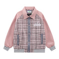 Load image into Gallery viewer, [BCBHQ Series] ★Jacket★ 3color outerwear unisex men's plaid pattern beige black pink
