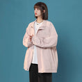 Load image into Gallery viewer, [Fujiman series] ★Jacket★ 3color outerwear unisex men's pink black green casual
