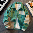 Load image into Gallery viewer, [HPCP Series]★Jacket★ Outerwear Unisex Men's Switchable Denim Jacket Stylish Green Green
