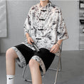 Load image into Gallery viewer, [WUSHE Series] ★Chinese style set up★ 3 colors Shirt + shorts Unisex Men's Large size Cool
