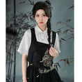 Load image into Gallery viewer, [Daiseiryuu 4 Series] ★Chinese-style tops★ Outerwear, shirts, long-sleeved shirts, sun protection, Chinese clothing, gray
