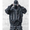 Load image into Gallery viewer, [WL Series]★Jacket★ Outerwear Unisex Men's Casual Unique Design Black Cool
