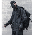 Load image into Gallery viewer, [WL Series] ★Jacket★ Outerwear with hood, unisex, men's casual, black, large pockets
