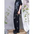 Load image into Gallery viewer, [Flower Series] ★Shorts★ Shorts Pants Denim 2color Easy to match Summer SML Blue Black
