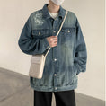 Load image into Gallery viewer, [XGY Series]★China style outerwear★ 3color jacket denim jeans unisex men's casual
