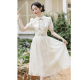 Load image into Gallery viewer, [FANJIAMAN series] ★Chinese style dress★ Dress + belt Improve your temperament Cute Date Summer clothes
