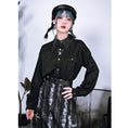 Load image into Gallery viewer, [Kokaisha---Butterfly Gin Series] ★Chinese-style top★ Happi coat, outerwear, unique, embroidered, butterfly, retro, easy to match
