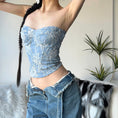 Load image into Gallery viewer, [HANMOYAN Series] ★Denim pants★ Pants Bottoms Butterfly Unique Women's Cute Easy to match
