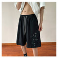 Load image into Gallery viewer, [KADISHOU Series] ★Chinese-style pants★ 2 colors Embroidered shorts Casual pants Bottoms Unisex Men's Large size
