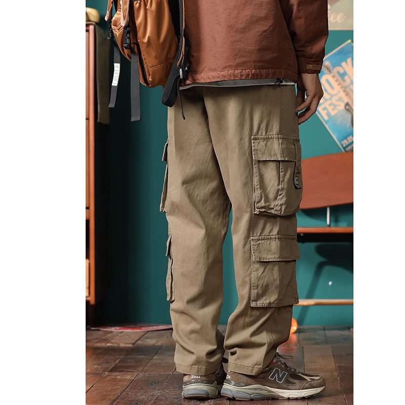 [Thirty-six Street Series] ★Casual Pants★ 2color Pants Bottoms Unisex Men's Elastic Waist