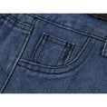 Load image into Gallery viewer, [LHSEN Series] ★Outer★ Jacket Switching Denim Easy to match with design Blue Blue
