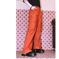 Load image into Gallery viewer, [Kokaisha Series] ★China style pants★ Chiffon gaucho pants Spring/Summer Loose Black Black SML XL
