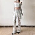 Load image into Gallery viewer, [HANMOYAN Series] ★Denim pants★ Pants Bottoms Butterfly Unique Women's Cute Easy to match
