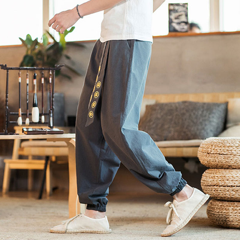 [BIGEMAN Series] ★Denim pants★ 2 colors Bottoms Unisex Men's Casual Simple Easy to match