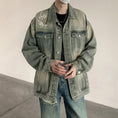 Load image into Gallery viewer, [XGY Series]★China style outerwear★ 3color jacket denim jeans unisex men's casual
