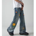 Load image into Gallery viewer, [HANMOYAN Series] ★Denim pants★ Pants Bottoms Butterfly Unique Women's Cute Easy to match
