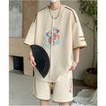 Load image into Gallery viewer, [WUSHE Series] ★Chinese style set up★ 3 colors Shirt + shorts Unisex Men's Large size Cool
