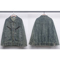 Load image into Gallery viewer, [WL Series]★Jacket★ Outerwear Unisex Men's Denim Jeans Retro Cool Easy to match
