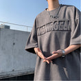 Gallery viewerに画像を読み込む, 【PPGシリーズ】★Tシャツ★ 6color トップス 半袖 男女兼用 メンズ 大きいサイズ スエード アルファベット
