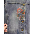 Load image into Gallery viewer, [AILAIQIAN Series]★China style outerwear★ Jacket Denim jacket Embroidery Jeans Blue Blue
