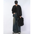 Load image into Gallery viewer, [BIGEMAN Series] ★Denim pants★ 2 colors Bottoms Unisex Men's Casual Simple Easy to match
