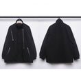 Load image into Gallery viewer, [WL Series]★Jacket★ Outerwear Unisex Men's Casual Unique Casual Black Black
