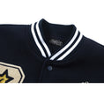 Load image into Gallery viewer, [Satoru Series]★Jacket★ Stadium jacket outerwear, unisex, men's, navy, stylish, easy to match
