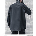 Load image into Gallery viewer, [WL Series]★Shirt★ Tops, long sleeve shirt, unisex, men's, black, Harajuku style, cool
