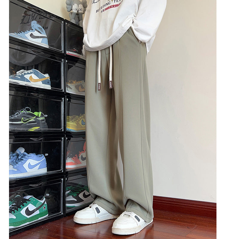 [YANDAN Series]★Casual pants★ 3color pants bottoms unisex men's large size color scheme