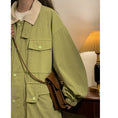 Load image into Gallery viewer, [SENSU Series]★Jacket★ 3color outerwear unisex men's corduroy green beige coffee color
