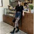 Load image into Gallery viewer, [Flower Series] ★Shorts★ Shorts Pants Denim 2color Easy to match Summer SML Blue Black
