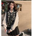 Load image into Gallery viewer, [XIAOMIFENG Series] ★China style outerwear★ Jacket, floral pattern, stadium jacket, switching, casual, stylish
