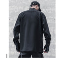 Load image into Gallery viewer, [WL Series]★Shirt★ Tops, long sleeve shirt, unisex, men's black, easy to match, casual
