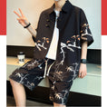 Load image into Gallery viewer, [WUSHE Series] ★Chinese style set up★ 3 colors Shirt + shorts Unisex Men's Large size Cool
