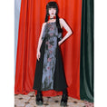 Load image into Gallery viewer, [Kogaesha---Flower Bone Series] ★Chinese-style dress★ Suspender dress, sleeveless, printed, unique, slimming
