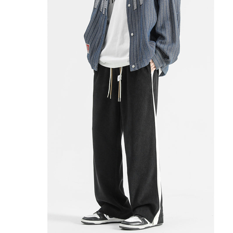 [Satoru Series]★Pants★ 3color Casual Pants Bottoms Unisex Men's Large Size Casual Simple Color Scheme